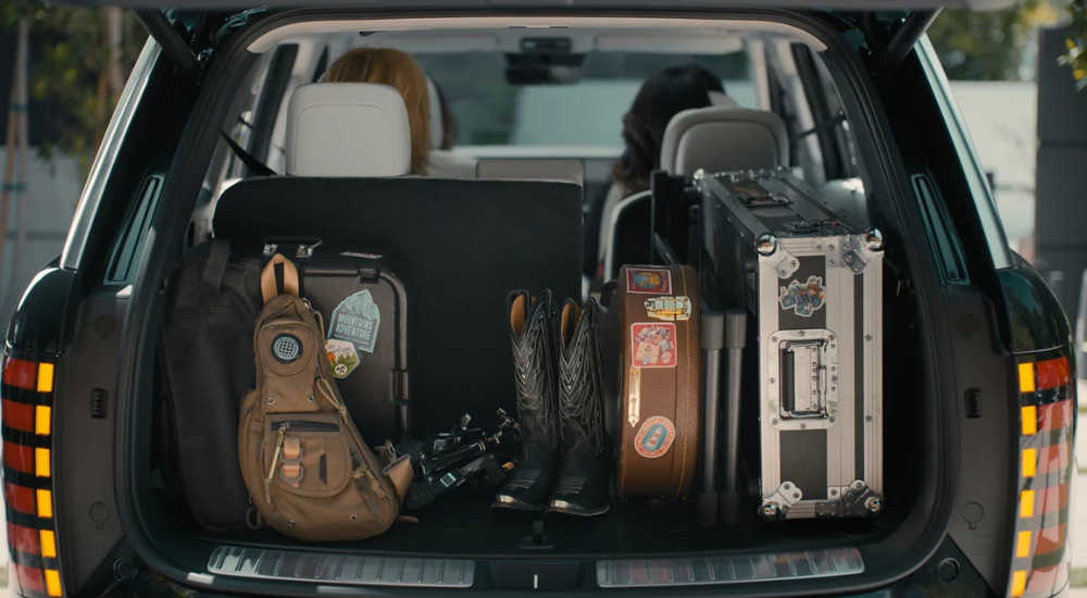 The spacious trunk of a 2026 Hyundai Palisade